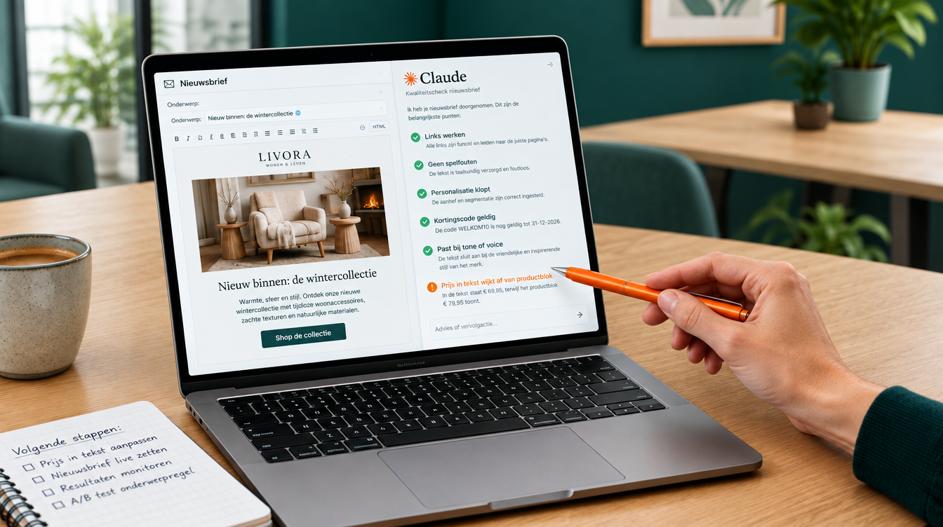 Meer kwaliteit in elke mail: zo zetten wij AI in voor e-mailmarketing