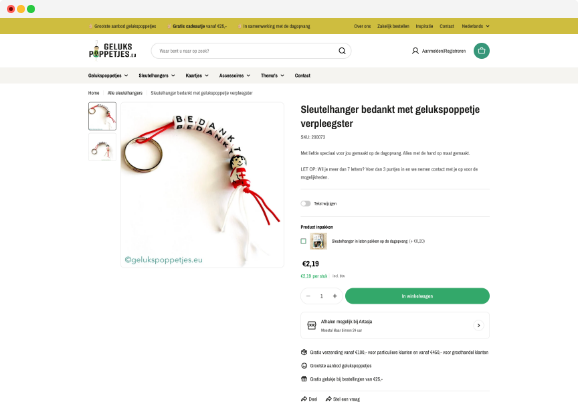 Groeien in de markt voor kleine cadeaus met een grote betekenis.