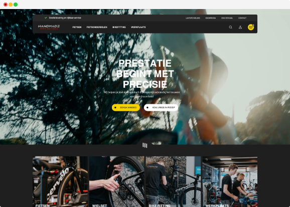 Meer online zichtbaarheid voor dé specialist in sportfietsen.