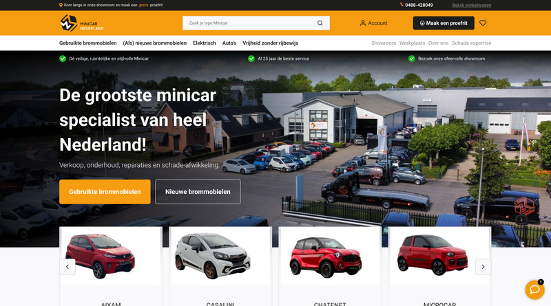 Meer dan een brommobiel verkopen: de nieuwe merkbeleving van Minicar Nederland