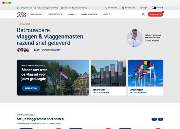 Bos Vlaggen