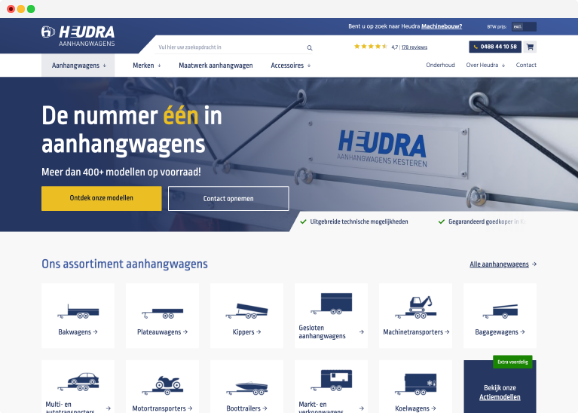 Heudra Aanhangwagens