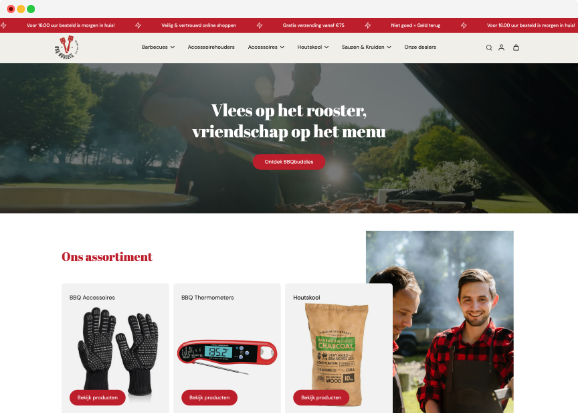 Merkbekendheid legde de basis. Daarna ging het vuur vanzelf aan bij BBQBuddies.